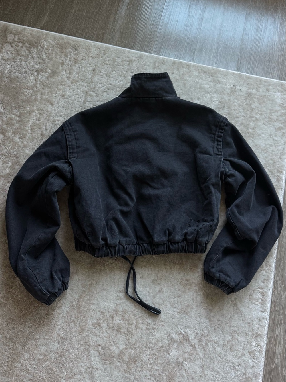Ksubi Cropped Anorak Black - Picture 3 of 5